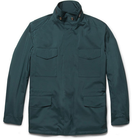 traveller storm system lightweight cashmere lined jacket