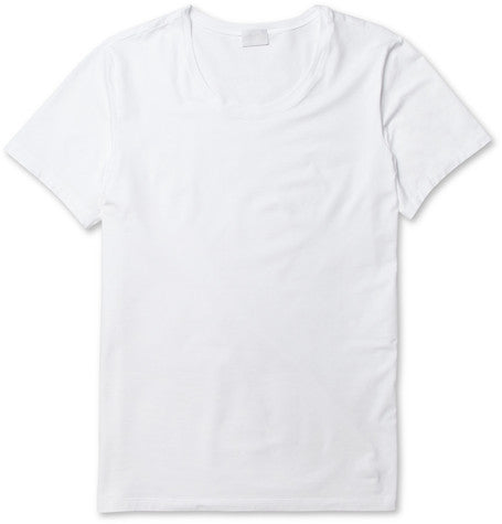 mercerised cotton blend t shirt