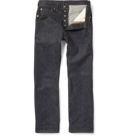 1947 501 shrink to fit selvedge denim jeans