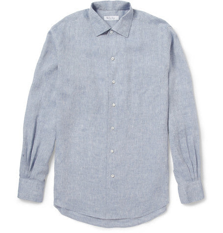 andre linen chambray shirt
