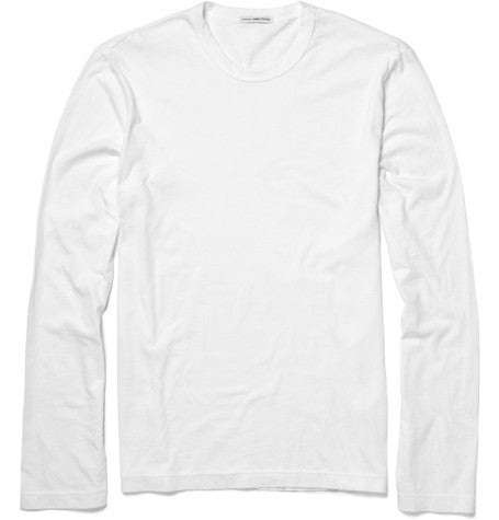 long sleeved cotton jersey t shirt
