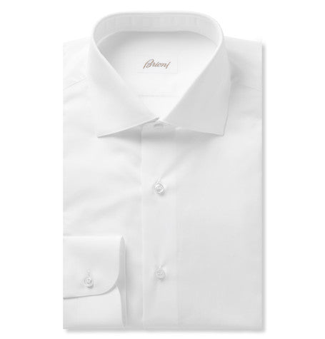 white cotton shirt