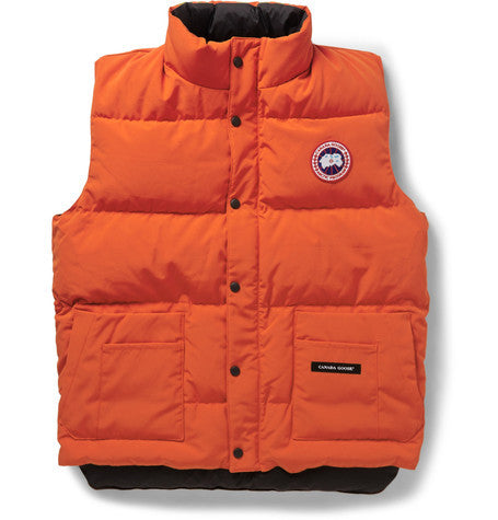 freestyle down filled quilted gilet