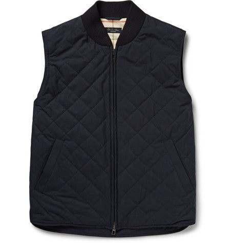 horsey quilted storm system  gilet