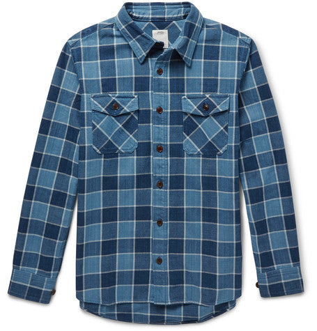 black elk checked cotton shirt
