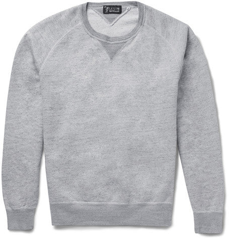 1950s marled cotton sweatshirt