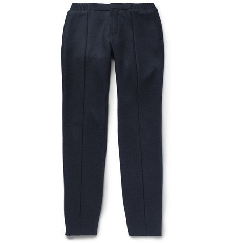 wool and cashmere blend trousers