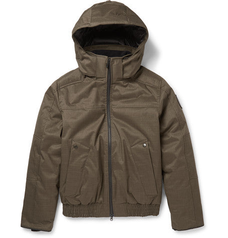 rossland down filled bomber jacket