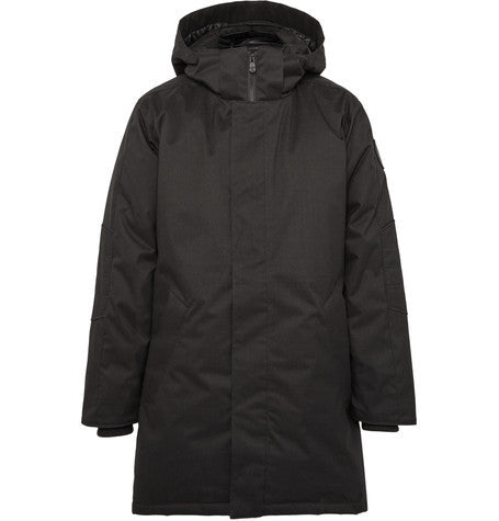 barrett coated shell down coat