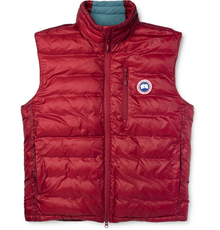 lodge packaway down filled quilted gilet