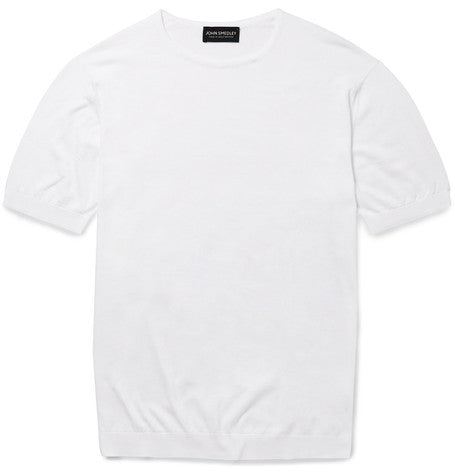 belden fine knit sea island cotton t shirt