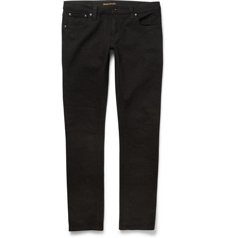 long john skinny fit organic dry denim jeans