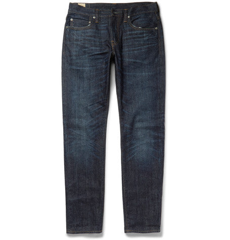 484 slim fit raw denim jeans