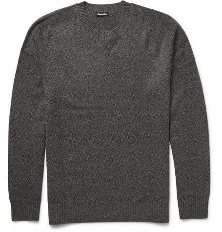 seamless wool and cashmere blend sweater