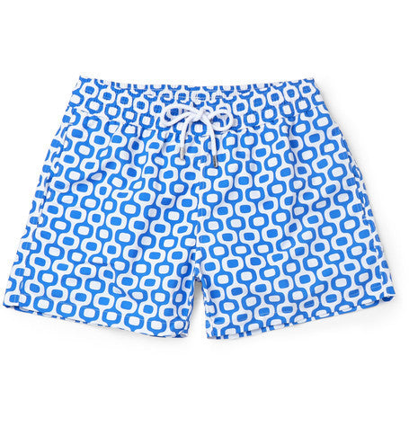 ipanema slim fit short length printed swim shorts