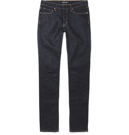 skinny fit stretch denim jeans