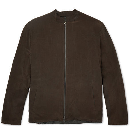 embroidered silk jacket