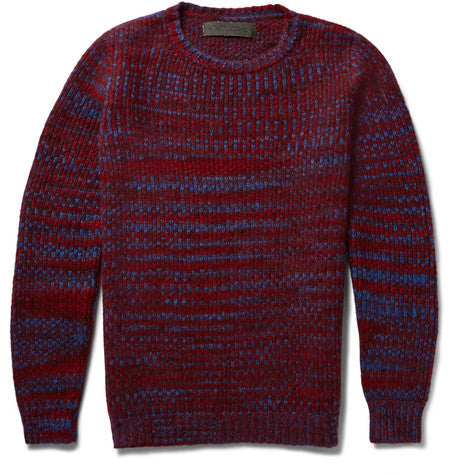 malta melange cashmere sweater