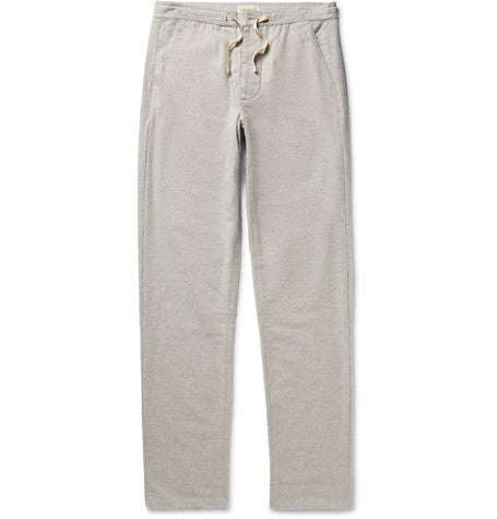 lux cotton flannel trousers