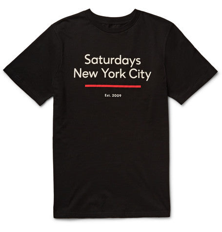 standard underline printed cotton jersey t shirt