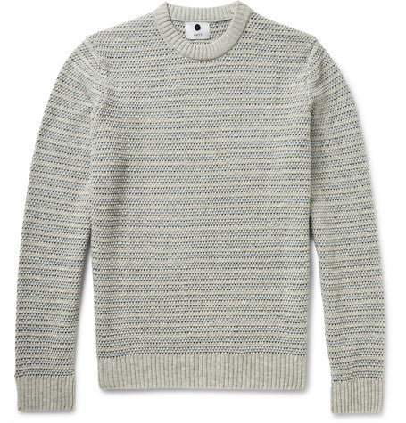 frankie striped wool blend sweater