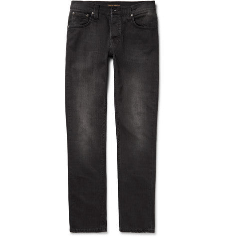 grim tim washed organic denim jeans