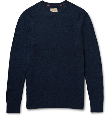 dag melange wool sweater