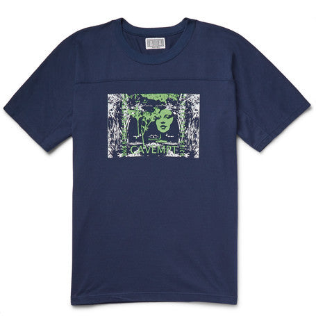 humility printed cotton jersey t shirt