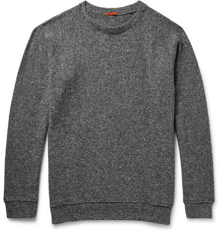 slub wool blend sweater