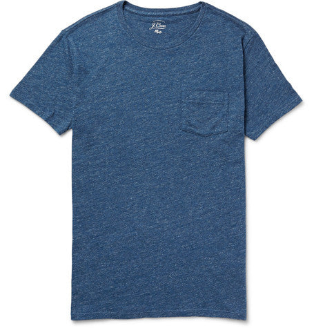 flagstone melange knitted cotton t shirt