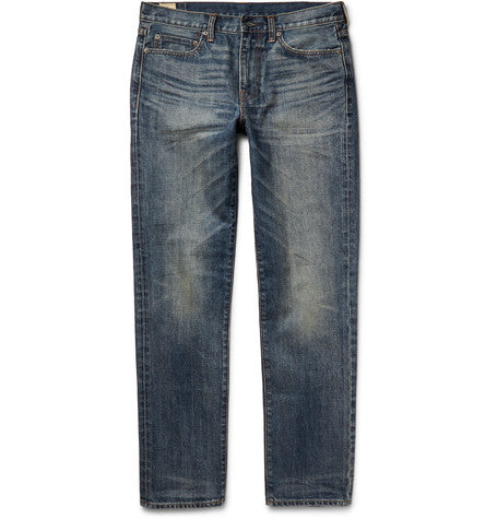 770 slim fit washed denim jeans