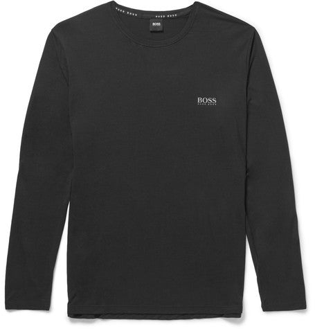 stretch modal jersey pyjama top