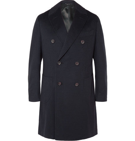 maddox double breasted cashmere coat