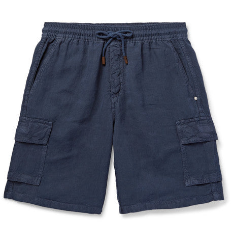 linen cargo shorts