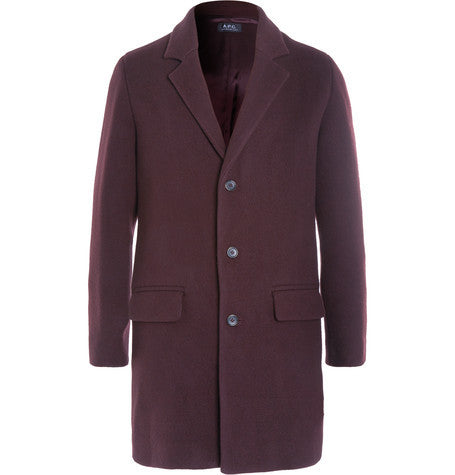 wool blend overcoat