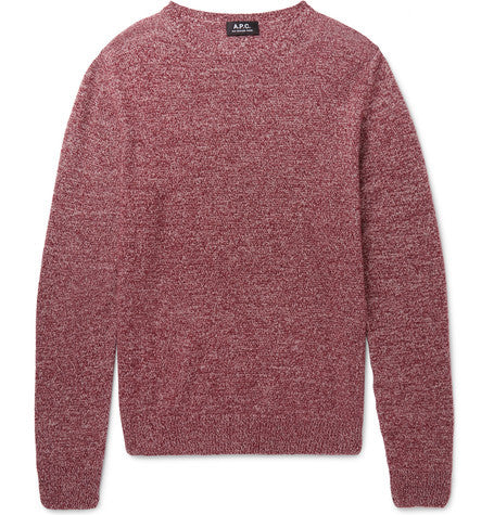 space dyed cashmere sweater