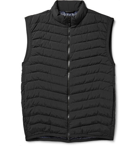 corick quilted shell down gilet