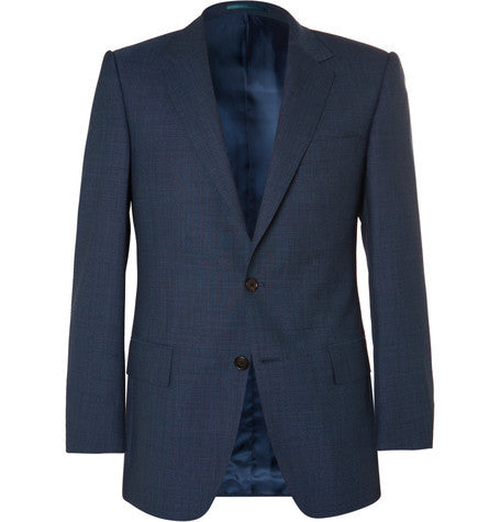 navy wool suit jacket