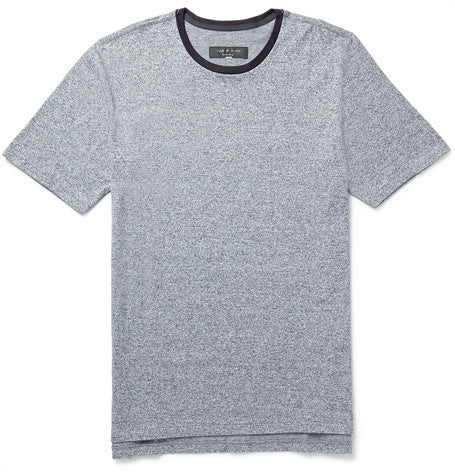 jax melange knitted cotton t shirt