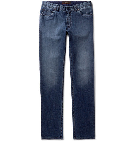 meribel slim fit washed stretch denim jeans