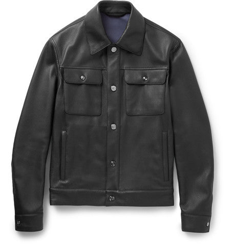 full grain leather jacket