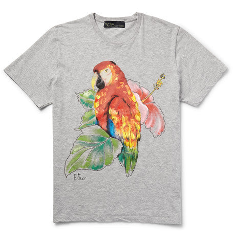 slim fit hand painted cotton jersey t shirt