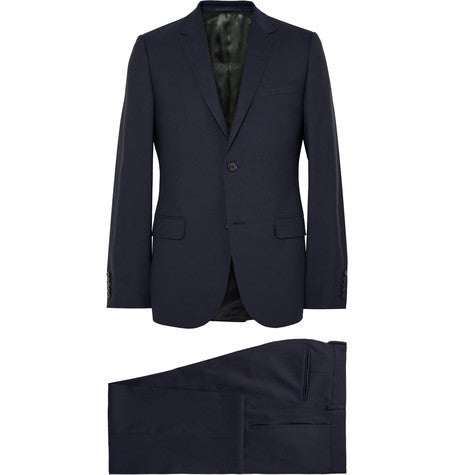 navy monaco slim fit wool suit