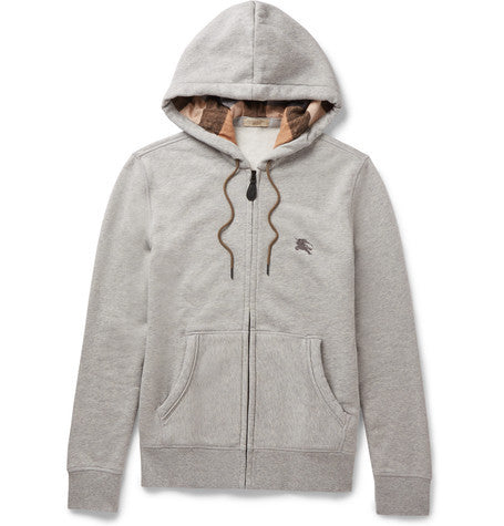 brit pearce cotton blend jersey hoodie