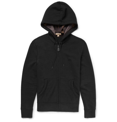 brit slim fit stretch cotton blend jersey hoodie