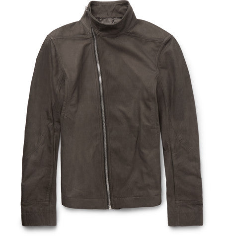 nubuck biker jacket