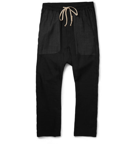 virgin wool trousers