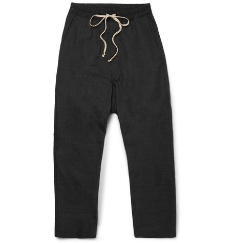 tech canvas trousers