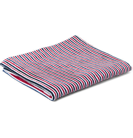 striped cotton towel