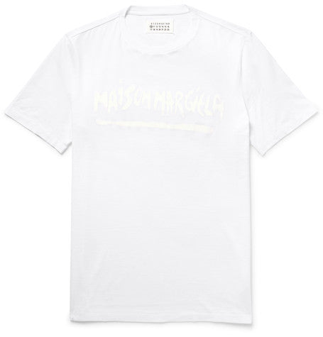 painted cotton jersey t shirt